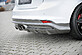 Диффузор заднего бампера Carbon-Look под оригинальную выхлопную систему для Ford Focus 3 ST 12- 00303403  -- Фотография  №2 | by vonard-tuning